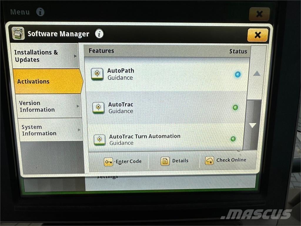John Deere 8RX 410 Traktoriai