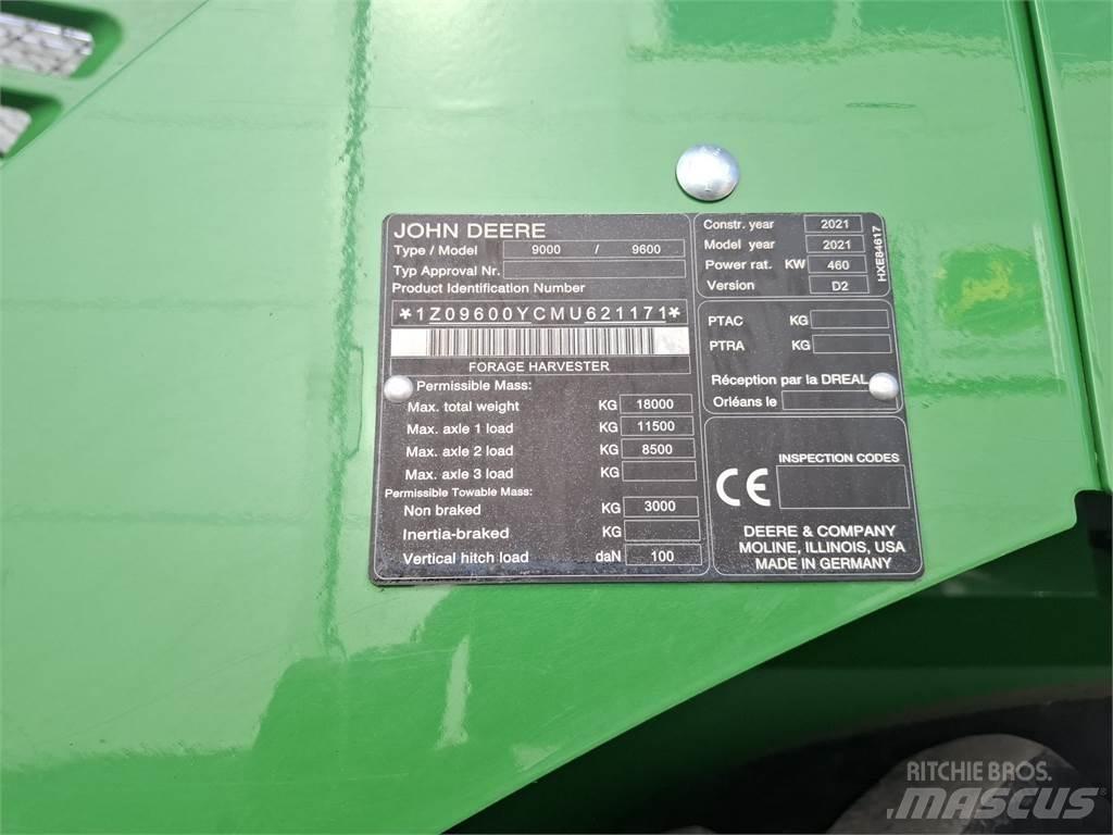 John Deere 9600 Pašarų ruošimo technika