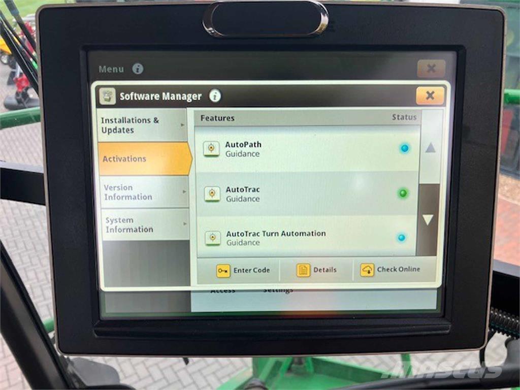 John Deere 9700i Pašarų ruošimo technika