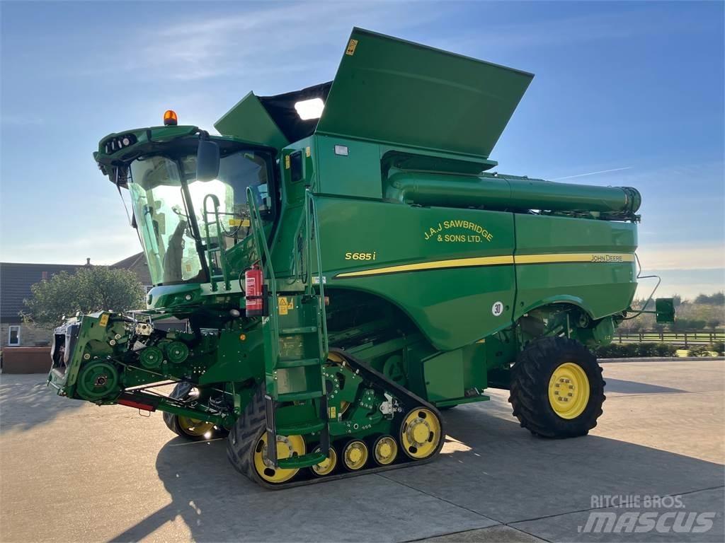 John Deere S685 TM Derliaus nuėmimo kombainai