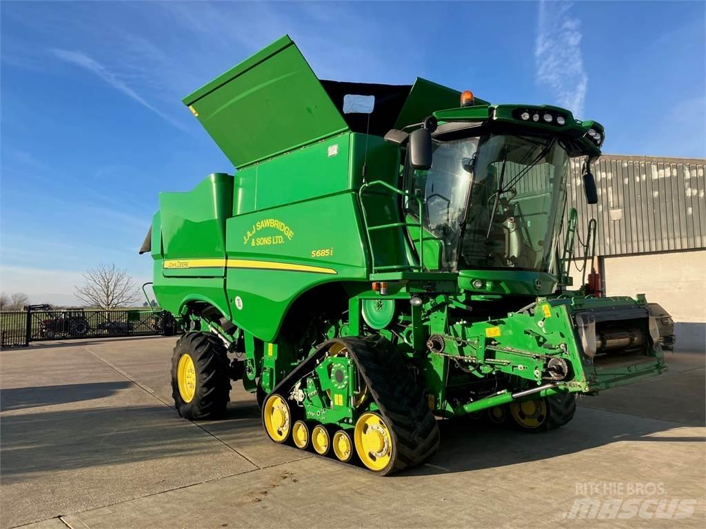 John Deere S685 TM Derliaus nuėmimo kombainai