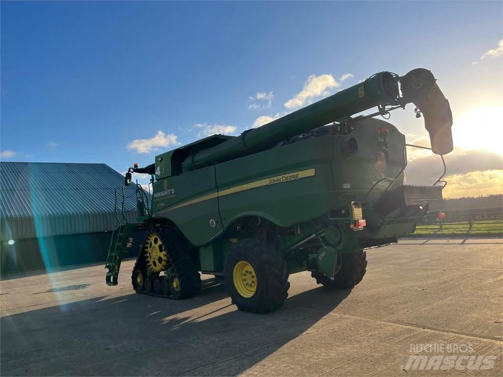 John Deere S790 Derliaus nuėmimo kombainai