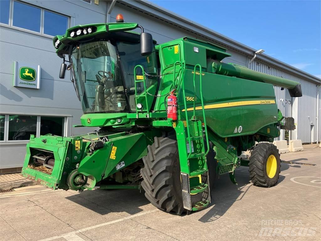 John Deere T560i HM Derliaus nuėmimo kombainai