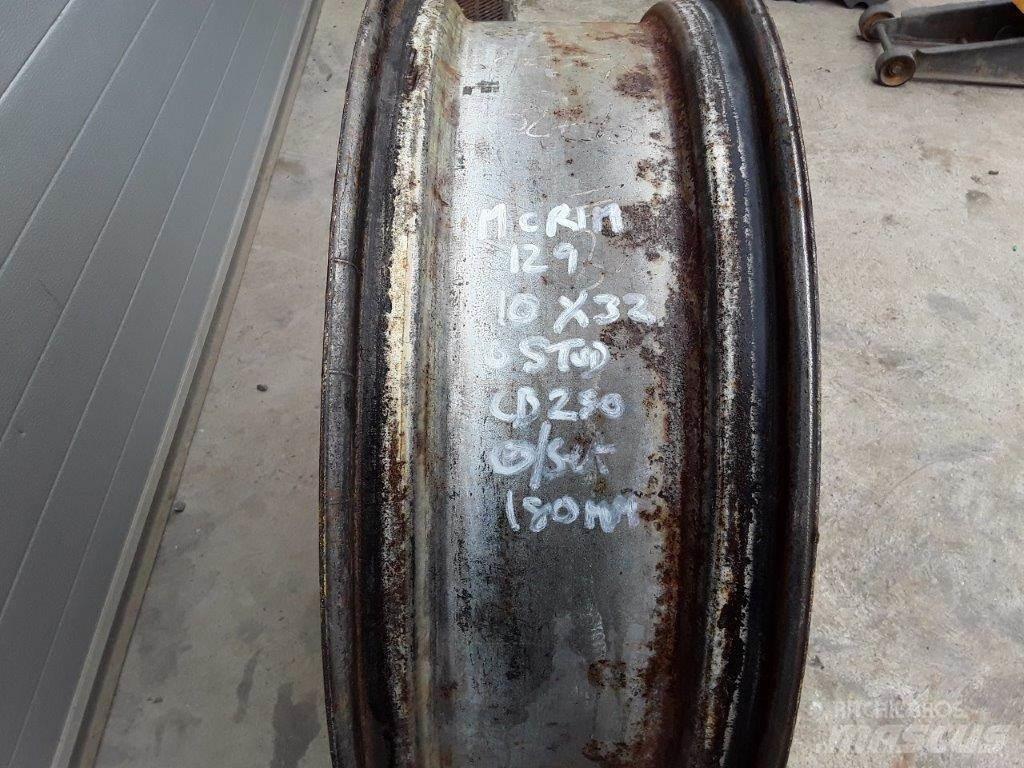 John Deere Used Rim Padangos, ratai ir ratlankiai