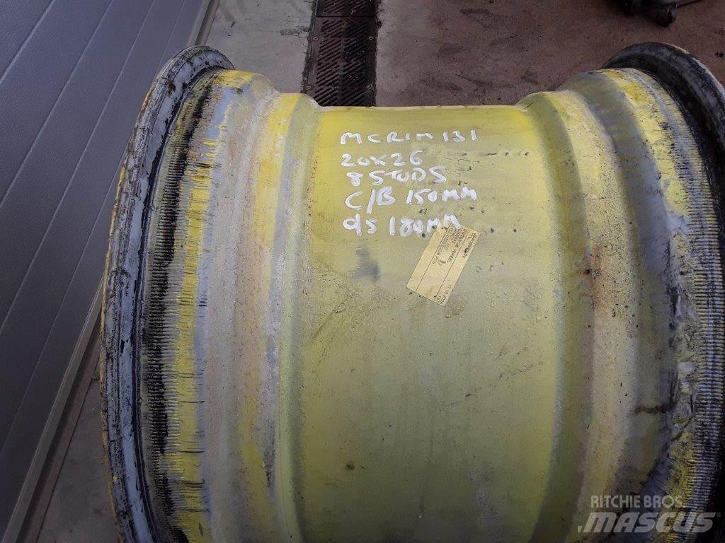 John Deere Used Rim Padangos, ratai ir ratlankiai