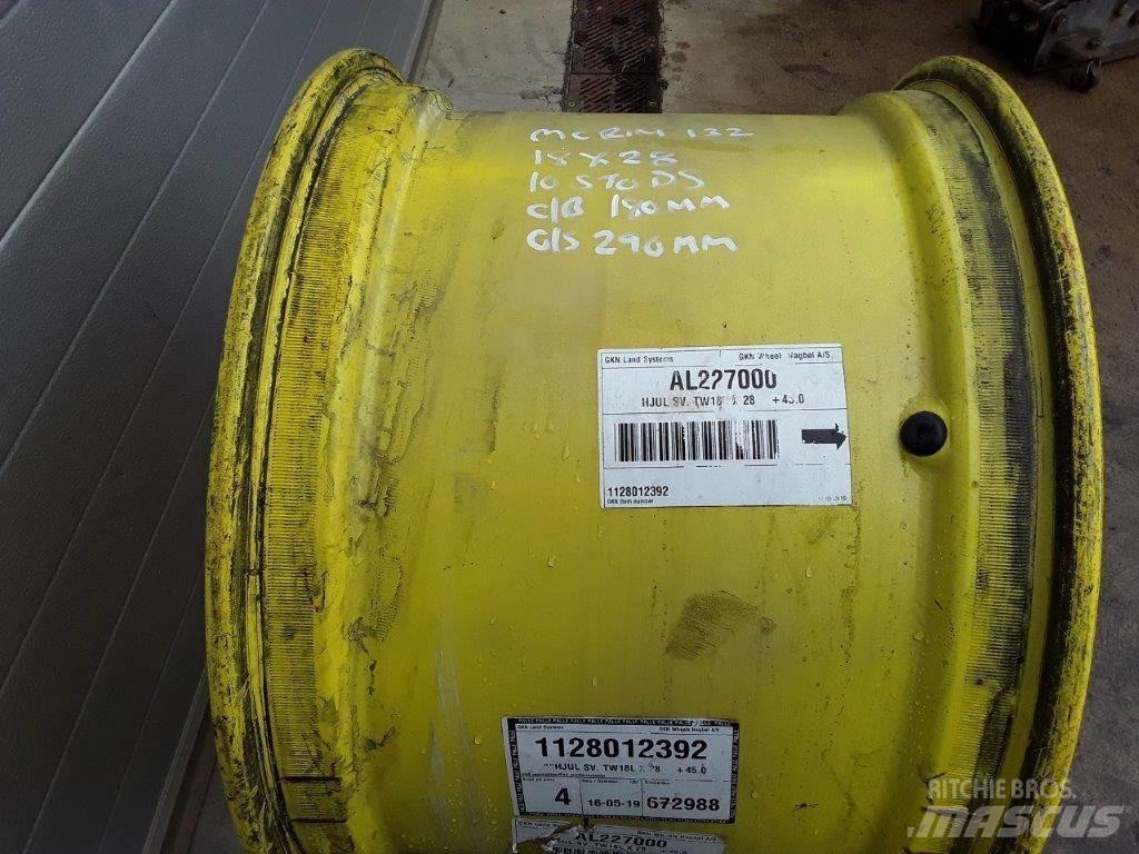 John Deere Used Rim Padangos, ratai ir ratlankiai