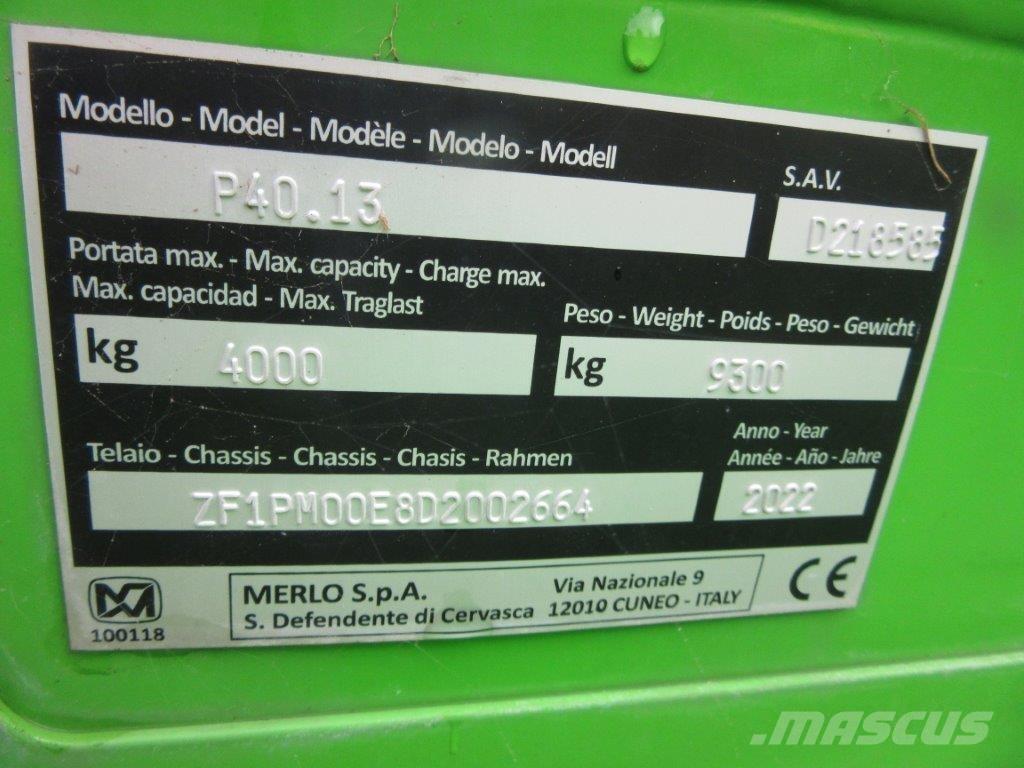 Merlo P40.13 Žemės ūkis - Kita