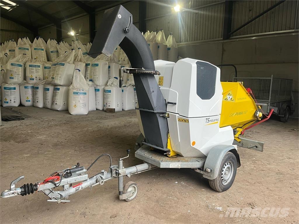  TS Industrie GS/Puma Medienos smulkintuvai