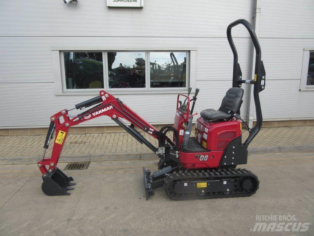 Yanmar SV08 Vikšriniai ekskavatoriai