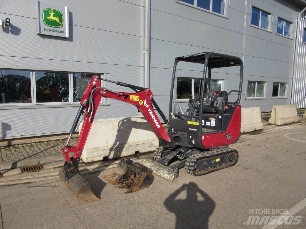 Yanmar SV15VT Vikšriniai ekskavatoriai