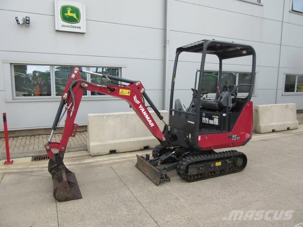 Yanmar SV15VT Vikšriniai ekskavatoriai