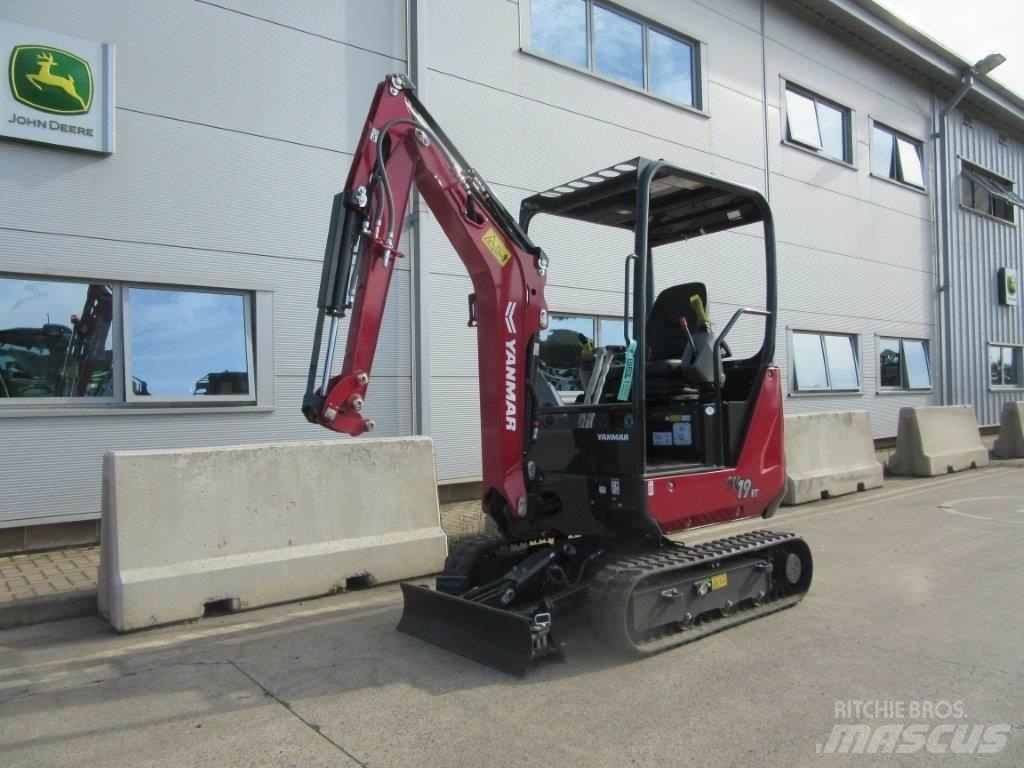 Yanmar SV19VT Vikšriniai ekskavatoriai