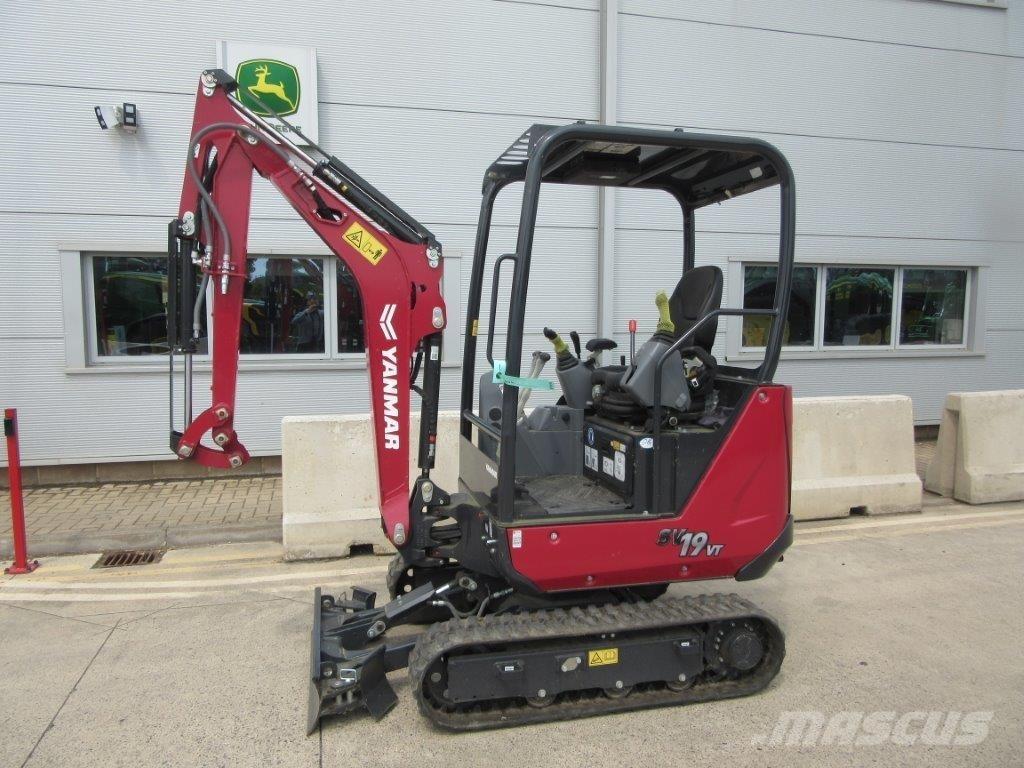 Yanmar SV19VT Vikšriniai ekskavatoriai