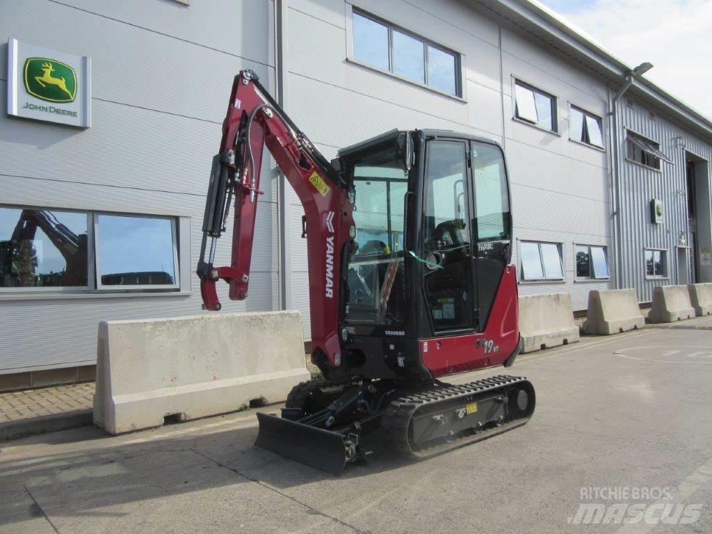 Yanmar SV19VT Vikšriniai ekskavatoriai