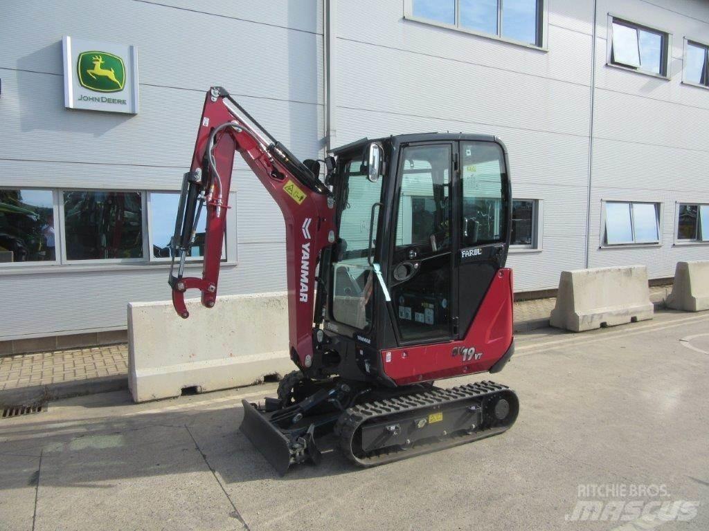 Yanmar SV19VT Vikšriniai ekskavatoriai