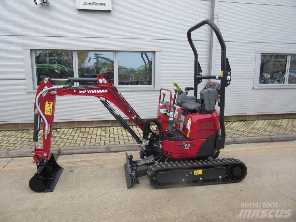 Yanmar VIO12 Vikšriniai ekskavatoriai
