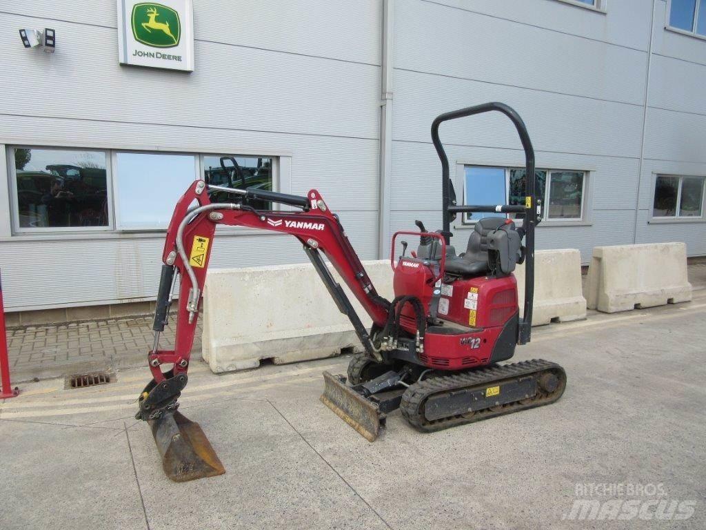 Yanmar VIO12 Vikšriniai ekskavatoriai