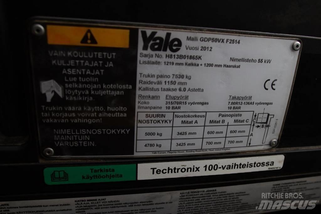 Yale GDP50VX Dyzeliniai krautuvai