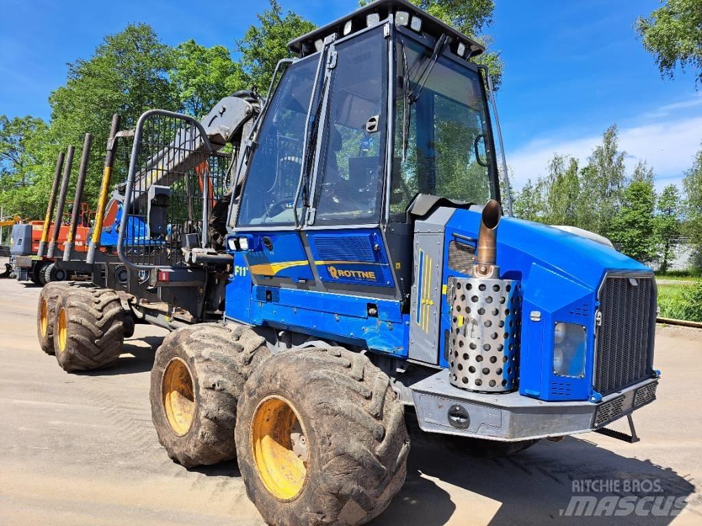 Rottne F11D Naudoti miškovežiai (Forvarderiai)