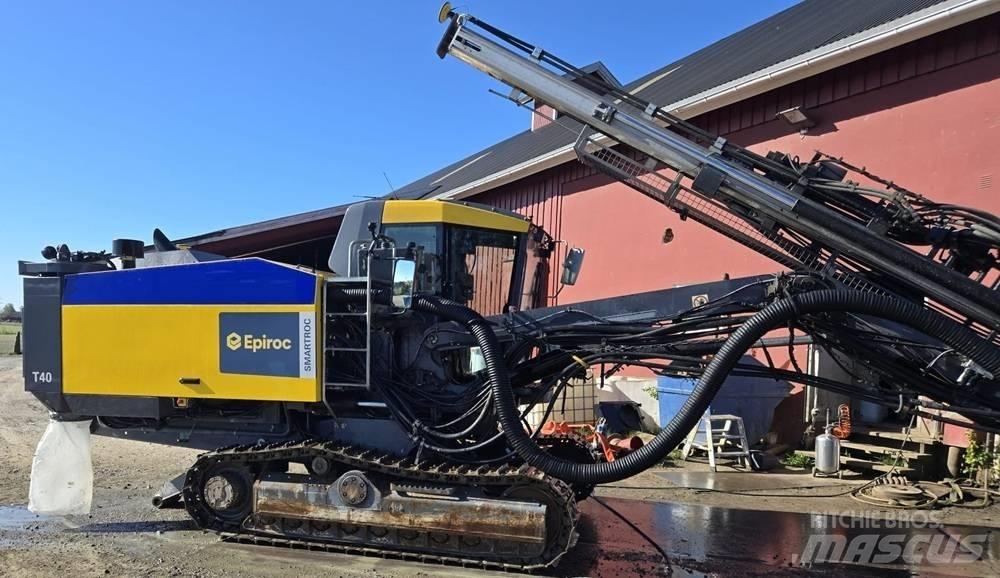 Epiroc SmartRoc T40 Tunelių ir požeminės kasybos grąžtai