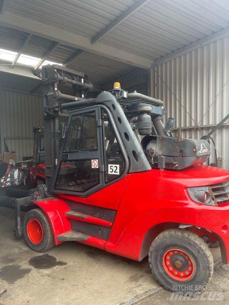 Linde H 80 T 900 LPG (dujiniai) krautuvai
