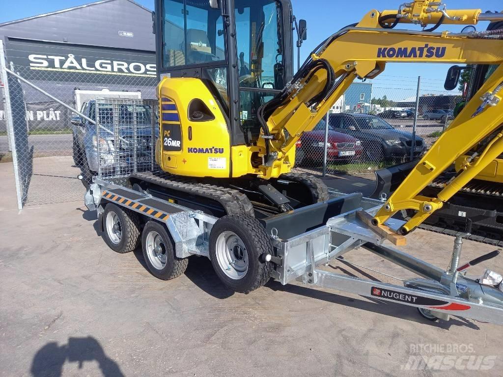 Komatsu PC26MR-5 Mini ekskavatoriai < 7 t