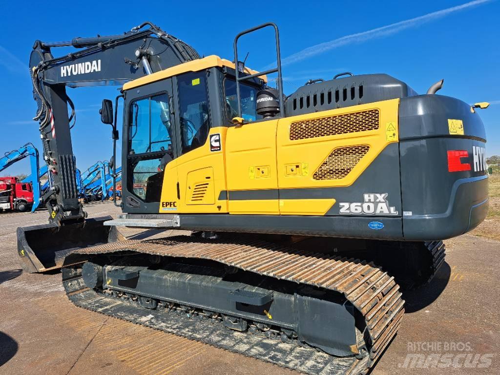 Hyundai HX260AL Vikšriniai ekskavatoriai