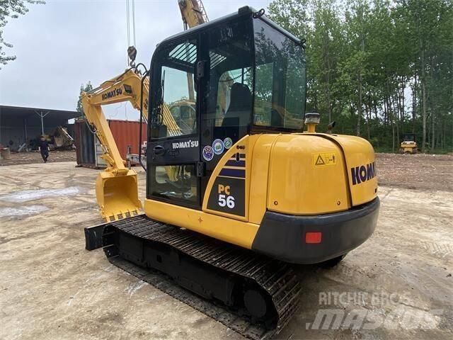 Komatsu PC 56-7 Vikšriniai ekskavatoriai