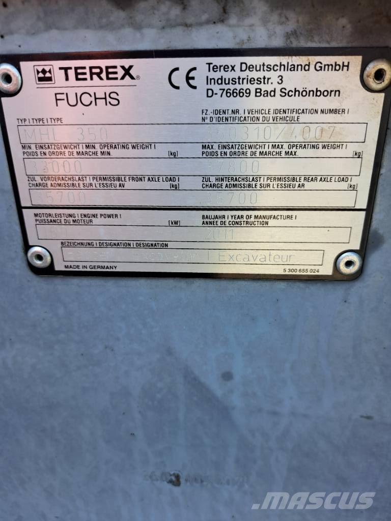 Fuchs MHL350E + Polyp Atliekų / pramoniniai krautuvai