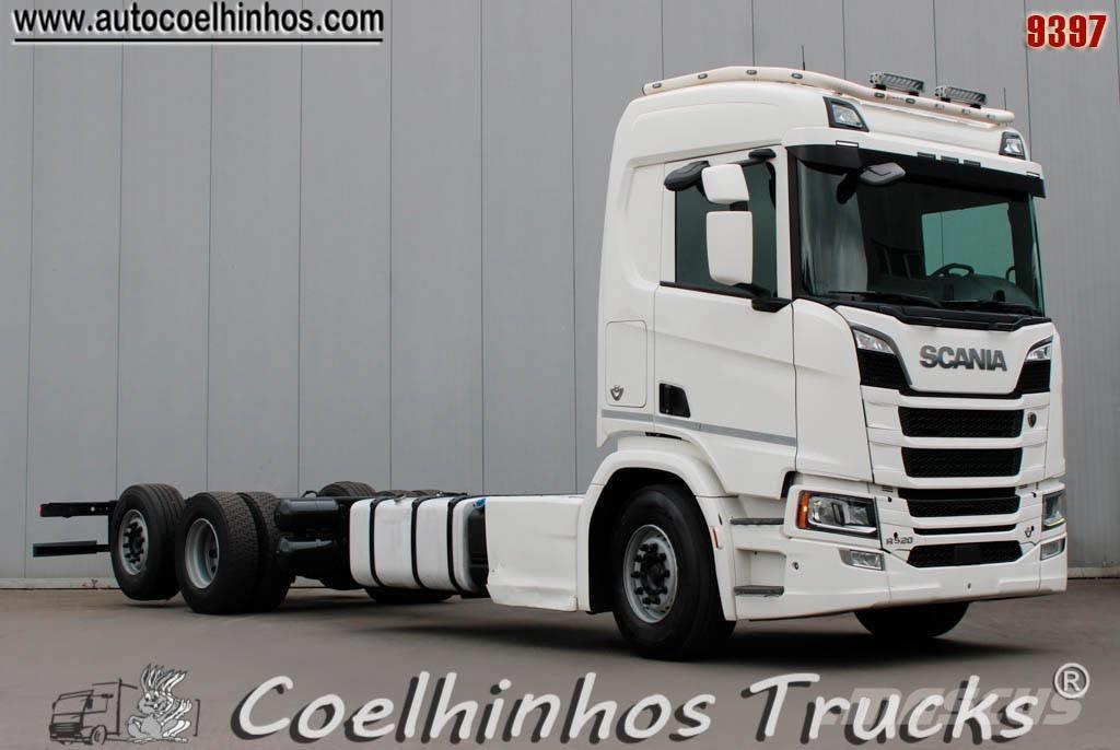 Scania R 520  V8 Važiuoklė su kabina