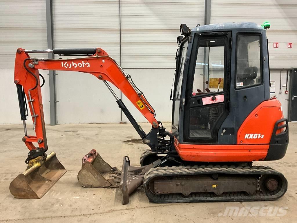 Kubota KX 61-3 Mini ekskavatoriai < 7 t