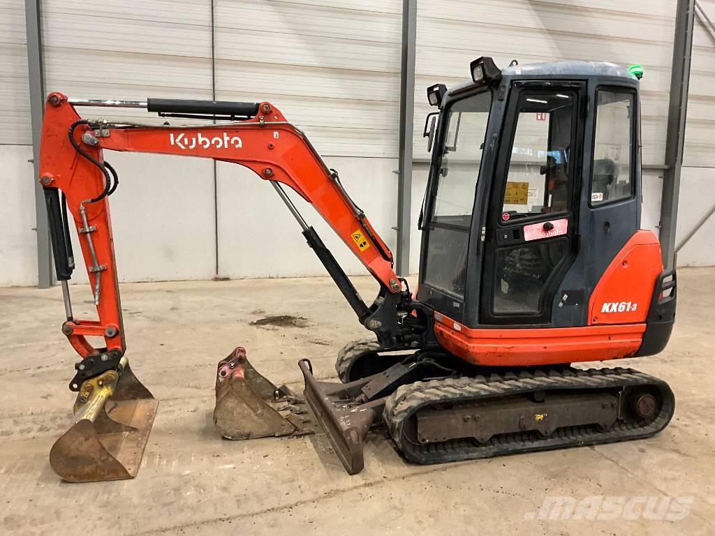 Kubota KX 61-3 Mini ekskavatoriai < 7 t