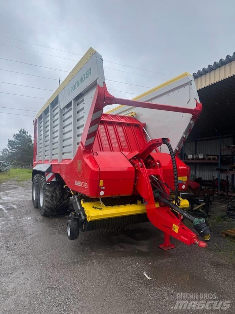 Pöttinger Jumbo 5390 Savikrovės priekabos