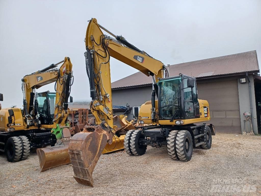 CAT 313 D Ratiniai ekskavatoriai