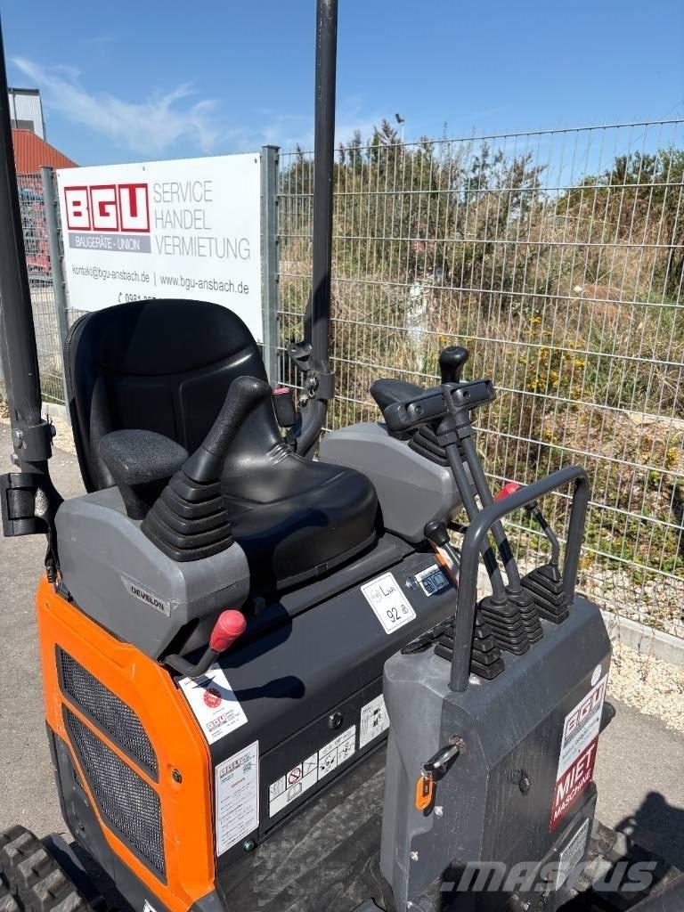 Develon DX 10 Z-7 Mini ekskavatoriai < 7 t