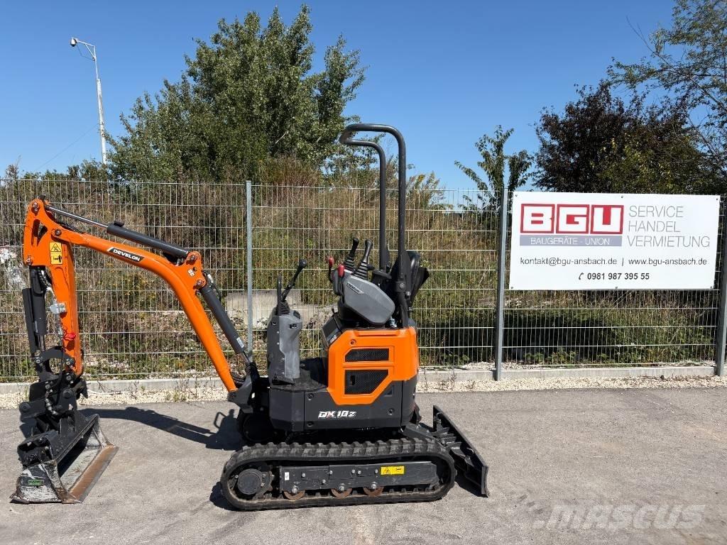 Develon DX 10 Z-7 Mini ekskavatoriai < 7 t