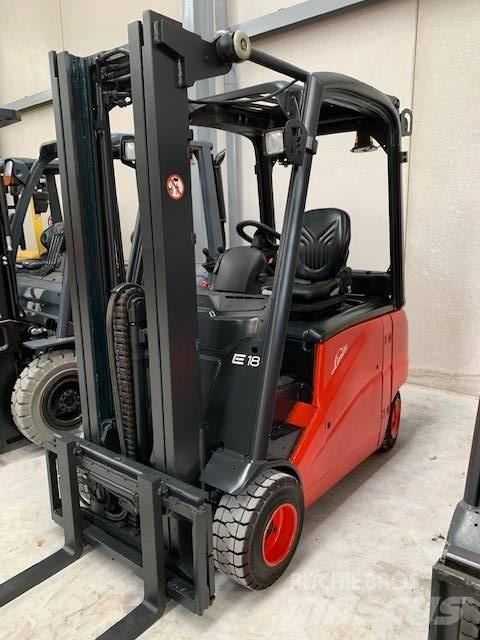 Linde E18PH Elektriniai šakiniai krautuvai