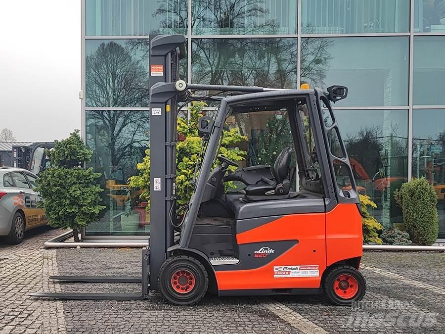 Linde E20-01/600 Elektriniai šakiniai krautuvai