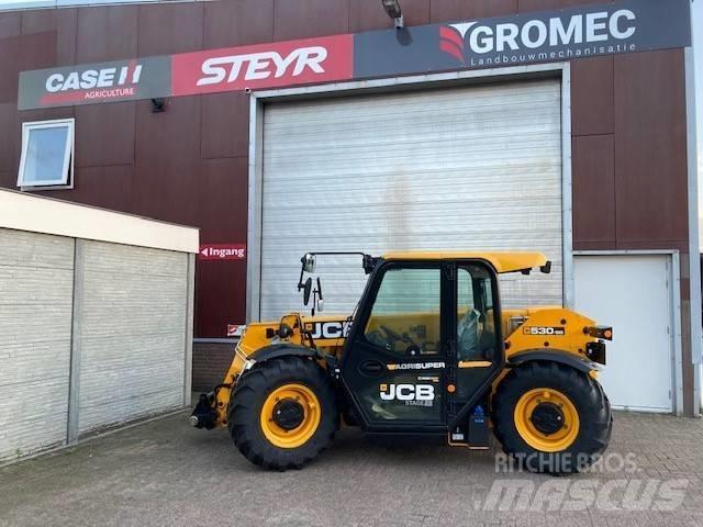 JCB 530-60 Teleskopiniai krautuvai žemės ūkiui
