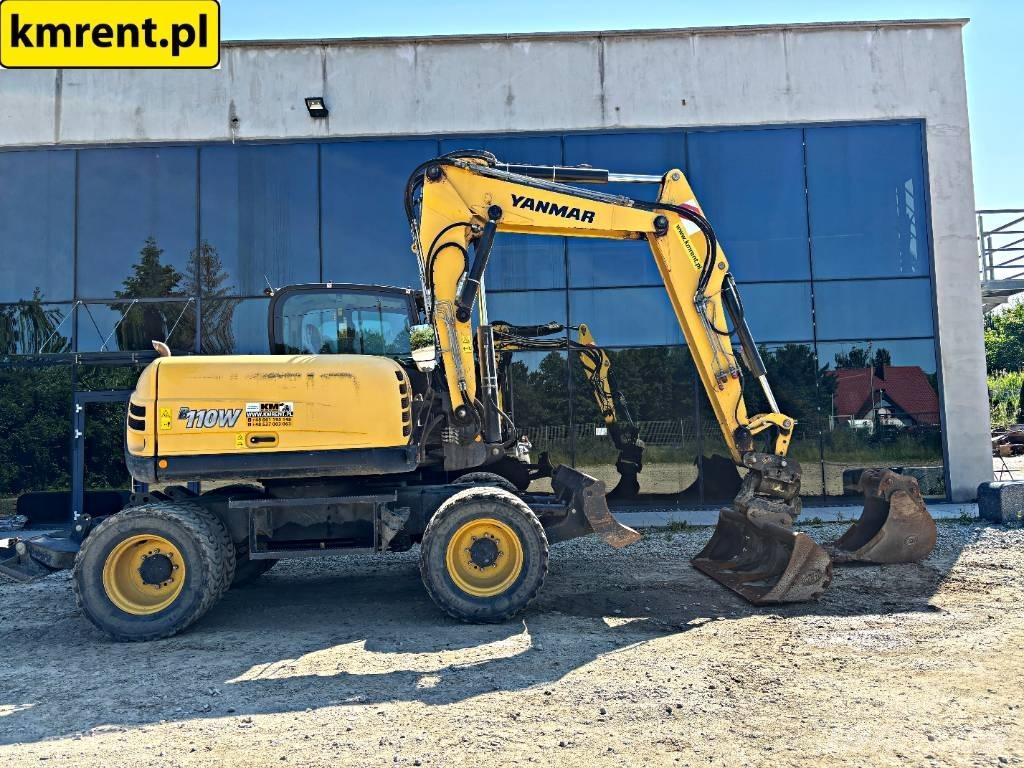 Yanmar B 110 W Ratiniai ekskavatoriai
