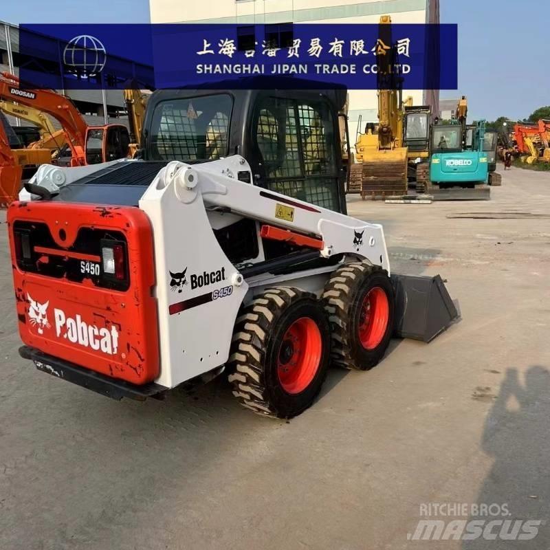 Bobcat s450 Krautuvai su šoniniu pasukimu