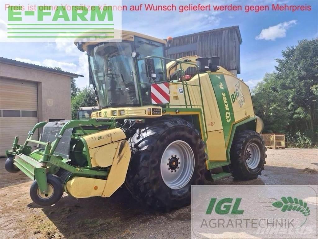 Krone big x 650 Pašarų ruošimo technika