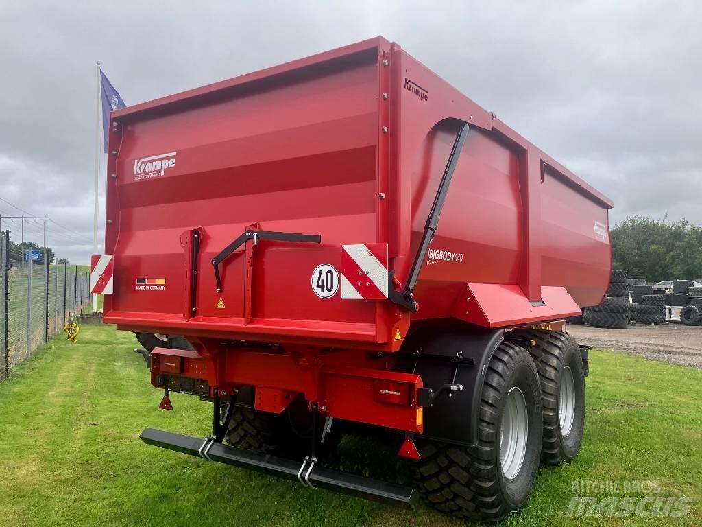 Krampe Big Body 640 Savivartės priekabos