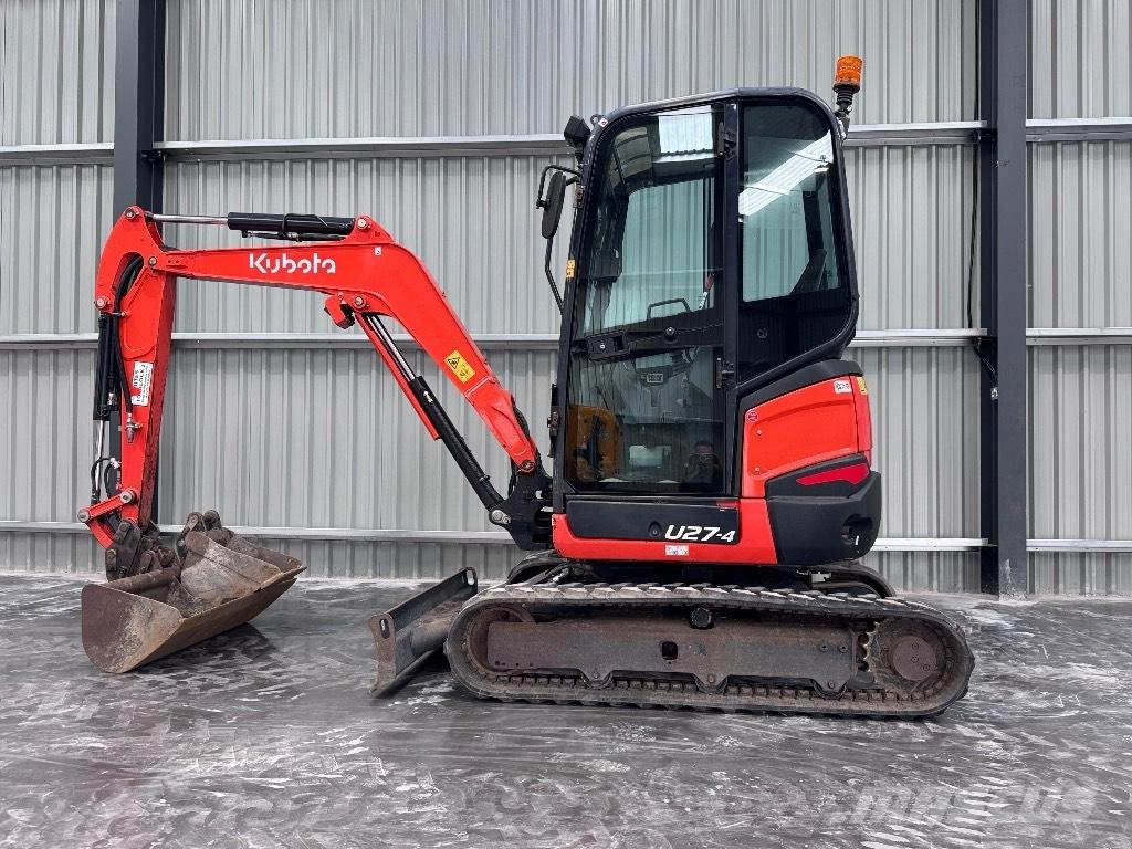 Kubota U 27-4 Mini ekskavatoriai < 7 t