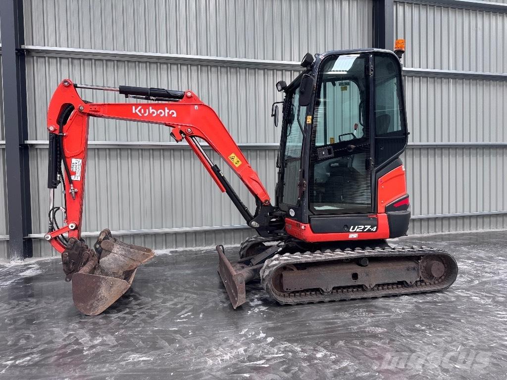 Kubota U 27-4 Mini ekskavatoriai < 7 t