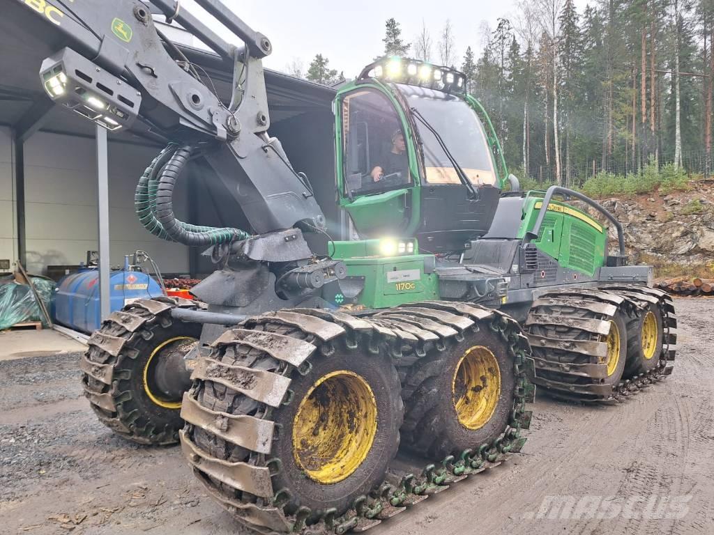 John Deere 1170G Miško technika (Harvesteriai)