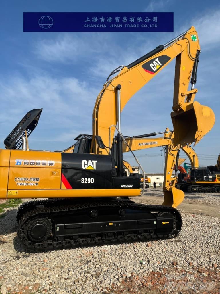 CAT 329 D Vikšriniai ekskavatoriai