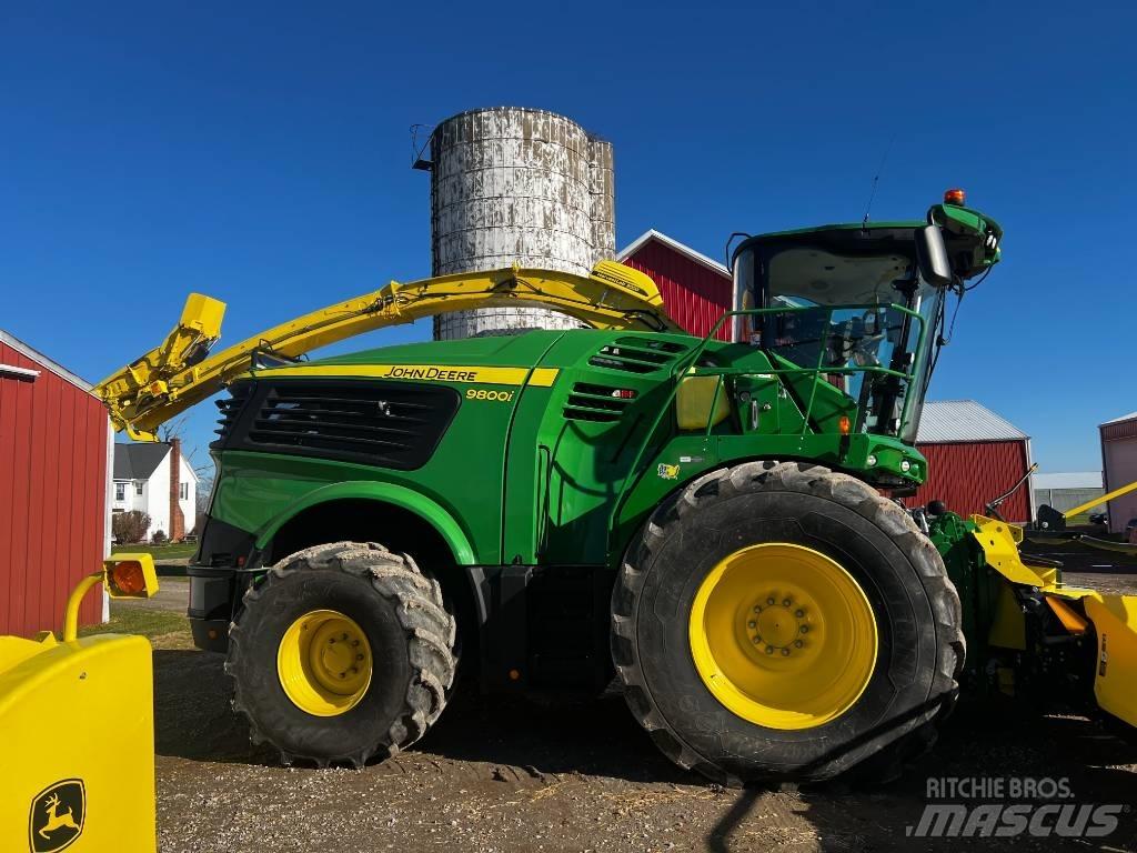 John Deere 9800i Pašarų ruošimo technika