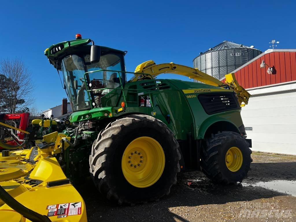 John Deere 9800i Pašarų ruošimo technika
