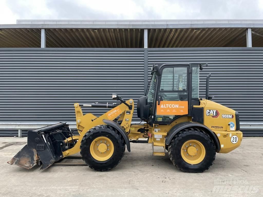 CAT 908M Naudoti ratiniai krautuvai